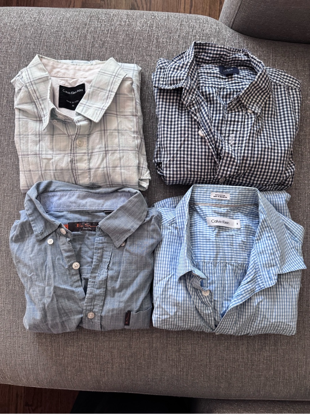 Bundle of Men’s Medium Long sleeve Shirts